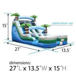 15ftTropicalDoubleSlideMeasurements 1617408258 15FT TROPICAL DOUBLE SLIDE